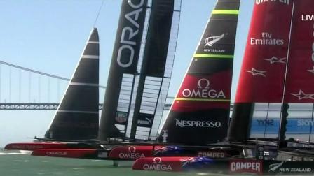 Americas Cup race on San Francisco Bay
