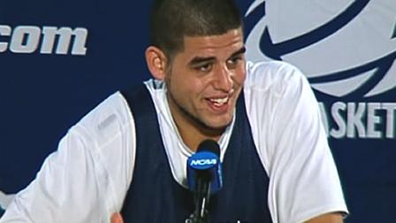 St. Marys Omar Samhan is in the limelight often in the drive to the Sweet 16.
