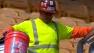Construction worker at UC Berkeleys Memorial Stadium