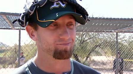 Two things to know about Dallas Braden and he threw a perfect game last season -- and he is rooming with giants closer Brian Wilson during Spring training.