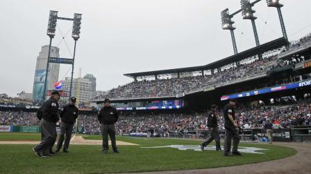 Comerica Park in Detroit.