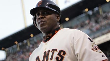 San Francisco Giants Barry Bonds gets ready to bat during their baseball game against the Washington Nationals in San Francisco, in this Aug. 7, 2007 file photo. (AP Photo/Jeff Chiu, File)