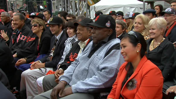 SF Giants World Series celebration at Civic...