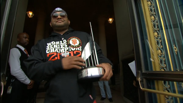 SF Giants World Series celebration at Civic...