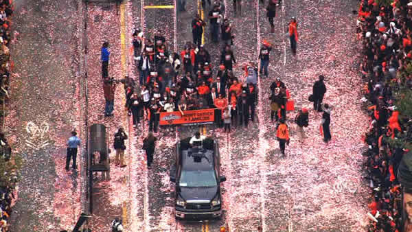 City honors San Francisco Giants 2012 World...