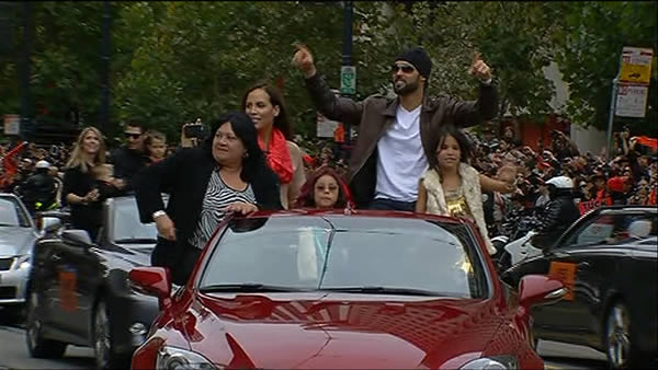SF Giants World Series parade