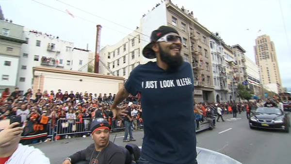 SF Giants World Series parade