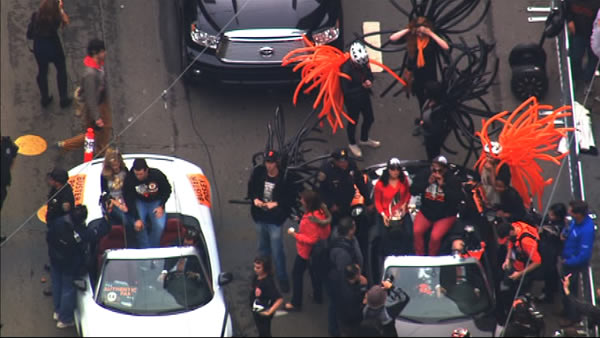 SF Giants World Series parade