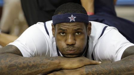 LeBron James is the talk of the town even in his absence.