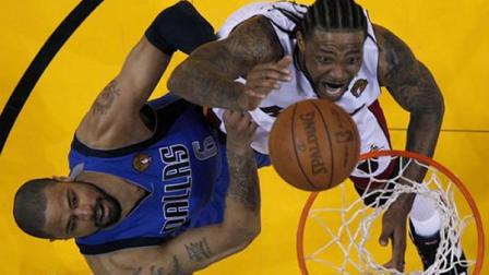 Miami Heats Udonis Haslem, Dallas Mavericks Tyson Chandler