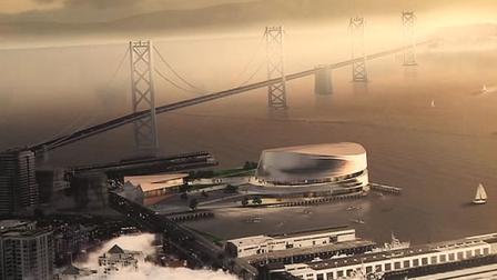 Warriors unveil design for arena in San Francisco