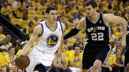 Golden State Warriors guard Klay Thompson