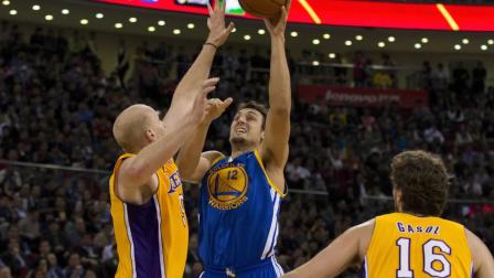 Andrew Bogut of the Golden State Warriors.
