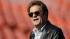 Huey Lewis is seen on the field of Candlestick...