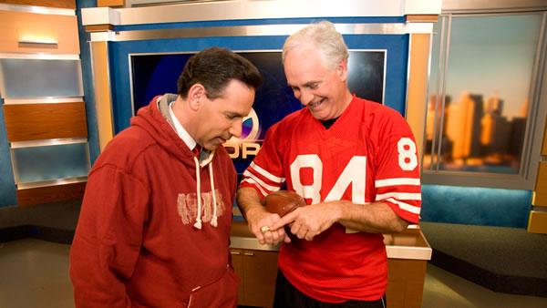 Larry and Stu have Super Bowl 2013 49er Fever
