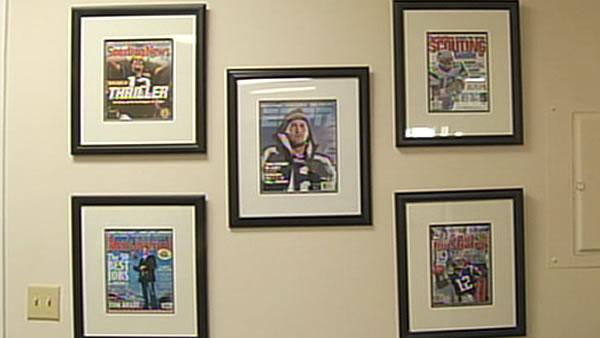 Super Bowl treasures from Tom Brady