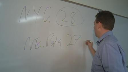 If you are wondering who is going to win Super Bowl XLVI, Menlo College Professor Ben Alamar has the answer.