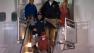 Jim Harbaugh arrives in New Orleans