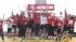 49ers fans at Ingrid B. Lacy Middle School in...