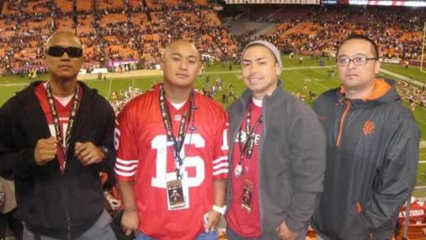 Group of 49ers fans (Submitted via uReport)