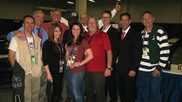 The whole ABC7 Team in New Orleans