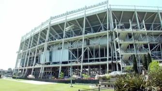 Construction at the new 49ers stadium