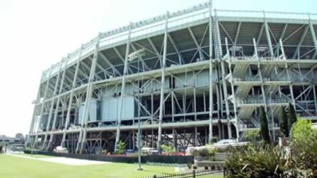 Construction at the new 49ers stadium