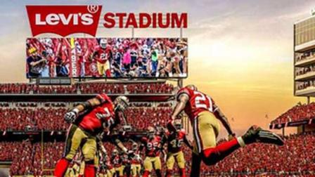Levis Stadium, home of the San Francisco 49ers graphic