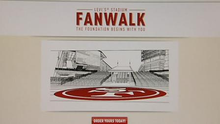 San Francisco 49ers new stadium fanwalk