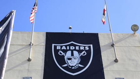 The exterior of O.co Coliseum is shown before an NFL football game between the Oakland Raiders and the Kansas City Chiefs in Oakland, Calif., Sunday, Oct. 23, 2011. (AP Photo/Paul Sakuma)
