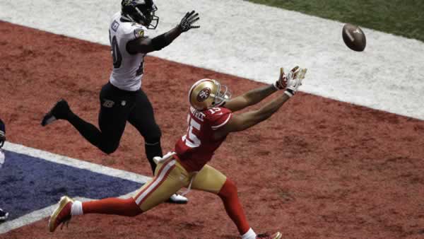 San Francisco 49ers head coach Jim Harbaugh during the Super Bowl