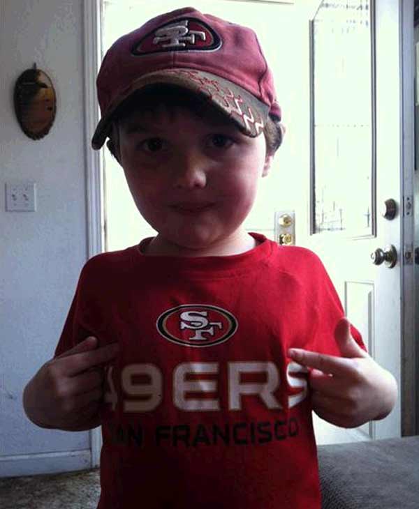 Cooper is ready to win today! (Submitted by Tom...