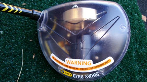The Gyro Swing features an electric motor powering a gyroscope in its head.