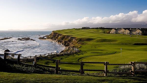 The bluffs on The Ocean Course at Half Moon Bay. Photo by Blake Marvin.