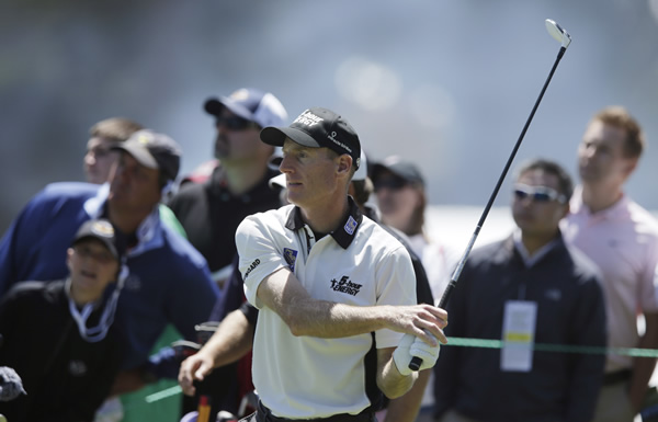 Jim Furyk during the second round of the U.S....