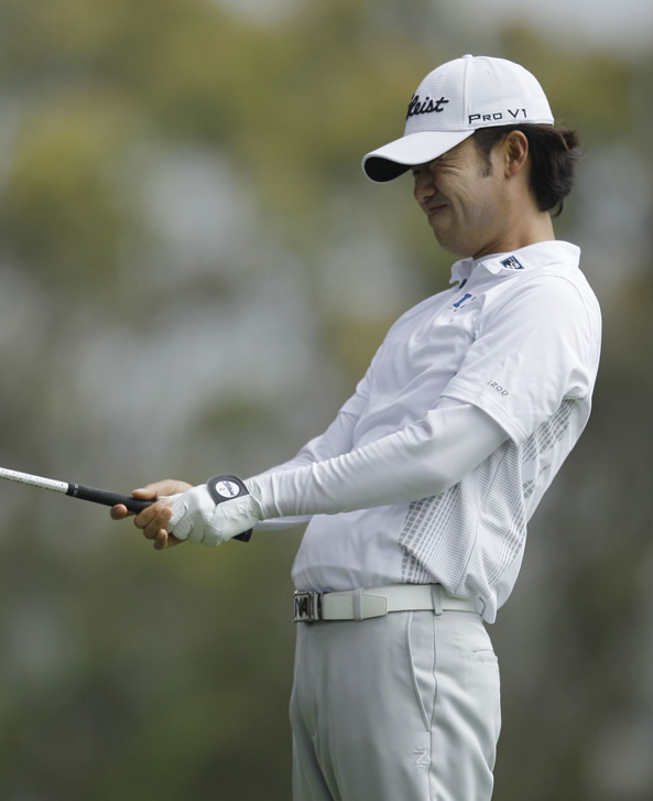 Kevin Na during the first round of the U.S. Open...