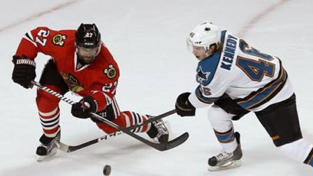 San Jose Sharks left wing Tim Kennedy