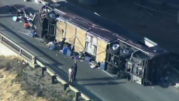 Tour Bus Crash