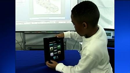 Apple, Google and Microsoft were all in Sacramento Wednesday, showing off their high tech tools for the classroom.