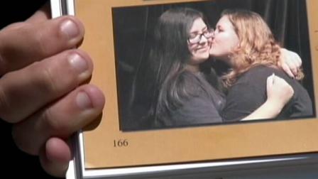 High school honors only openly-lesbian couple