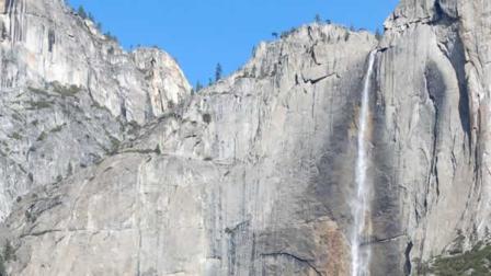 The waterfalls are flowing once again in Yosemite National Park.