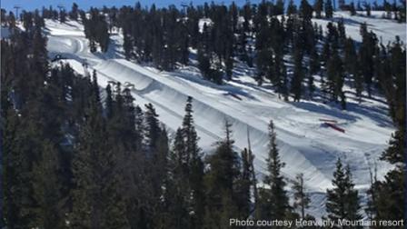 Heavenly Mountain Resort halfpipe