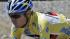 Overall race leader Tejay Van Garderen rides with the yellow jersey during stage 7 of the Tour of California cycling race in Byron