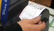 Powerball lotto machine