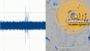 Earthquake in Greenville, California.