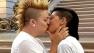 Same-sex couple kisses after getting married at SF City Hall