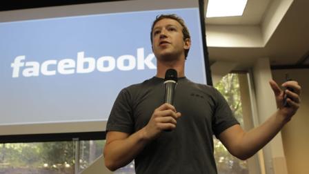 Facebook CEO Mark Zuckerberg at Facebook headquarters in Palo Alto, Calif., Wednesday, Oct. 5, 2010. (AP Photo/Paul Sakuma)
