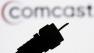 Comcast sign and cable