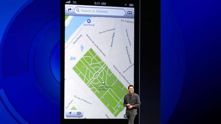Scott Forstall, Apples senior vice president of iOS Software, talks about features for the new iOS 6 software, including a new maps program, during the Apple Developers Conference in San Francisco.