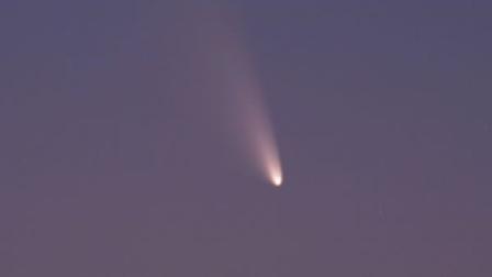 Comet called Pan-STARRS passes over Mount Dale in Western Australia.